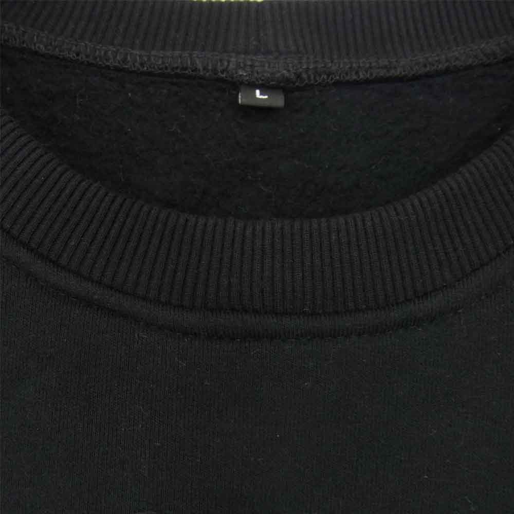 FRAGMENT DESIGN フラグメントデザイン AKA SIX by SIMON BAKER 再構築 クルーネック スウェット L【中古】