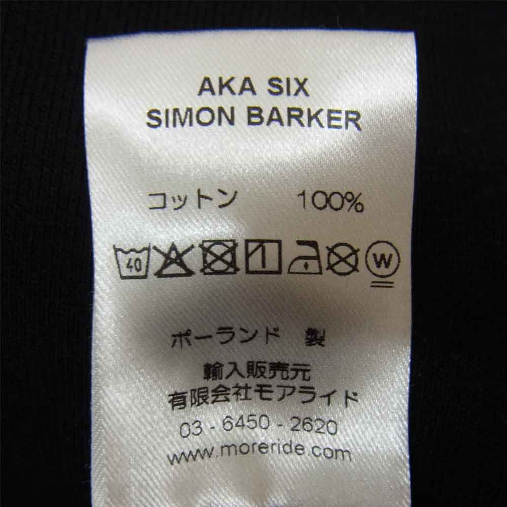FRAGMENT DESIGN フラグメントデザイン AKA SIX by SIMON BAKER 再構築 クルーネック スウェット L【中古】