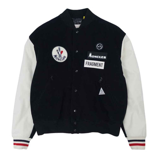 MONCLER モンクレール Genius7 FRAGMENT 国内正規品 18AW SVEN ジーニアス フラグメント スヴェン スタジャン ブラック系 3【中古】