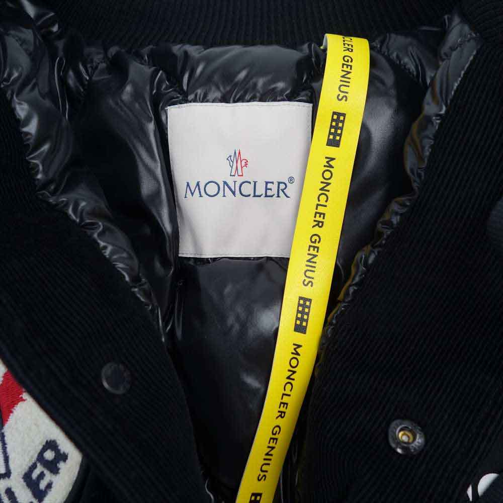 MONCLER モンクレール Genius7 FRAGMENT 国内正規品 18AW SVEN ジーニアス フラグメント スヴェン スタジャン ブラック系 3【中古】