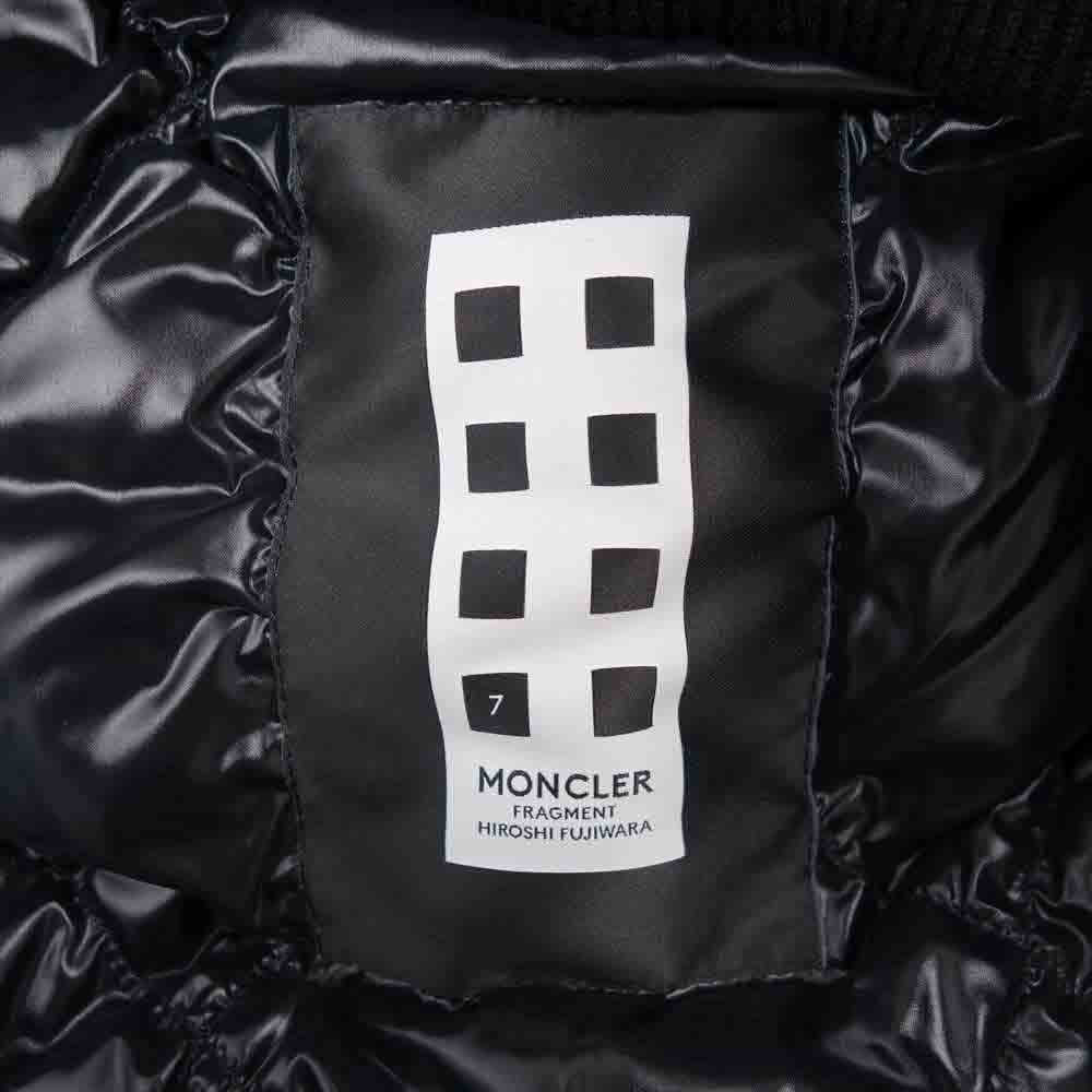 MONCLER モンクレール Genius7 FRAGMENT 国内正規品 18AW SVEN ジーニアス フラグメント スヴェン スタジャン ブラック系 3【中古】
