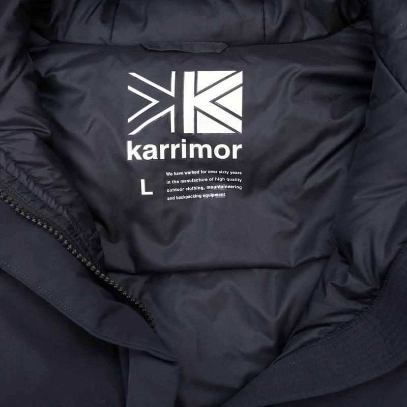 Karrimor カリマー 101135-9000 global w's down coat グローバル ダウン コート ブラック系 L【新古品】【未使用】【中古】