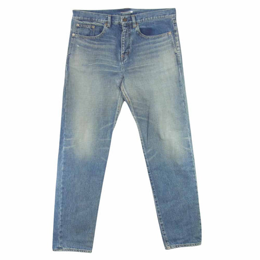 SAINT LAURENT サンローラン 500170 YA862 国内正規品 日本製 classic straight D16 M/BG-LW クラシック ストレート デニム パンツ インディゴブルー系 32【中古】