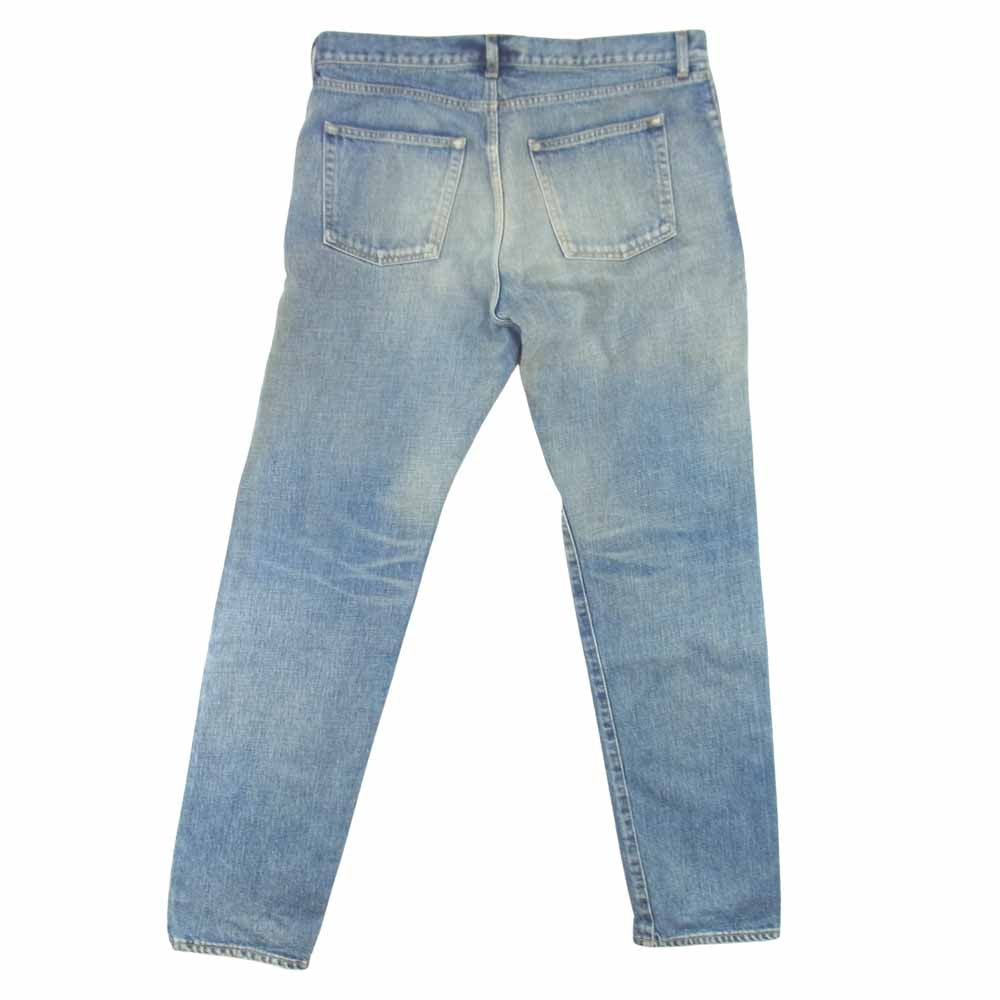 SAINT LAURENT サンローラン 500170 YA862 国内正規品 日本製 classic straight D16 M/BG-LW クラシック ストレート デニム パンツ インディゴブルー系 32【中古】