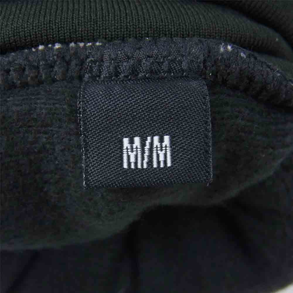 CANADA GOOSE カナダグース ロゴ ダウン ナイロン グローブ 手袋 カナダ製 ブラック系 M【中古】