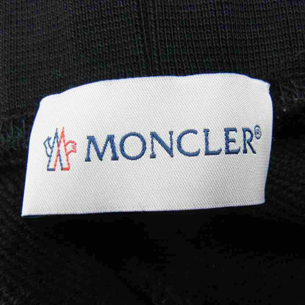 MONCLER モンクレール C20938772800 8098W PANTALONE SIDE STRIPE SWEATPANTS パンタロン サイドライン スウェット パンツ ブラック系【中古】