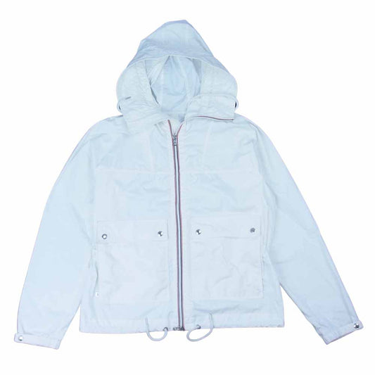 MONCLER モンクレール 510914102405 53558 MAXIMILIEN フーデッド ナイロン ジャケット ホワイト系 3【中古】