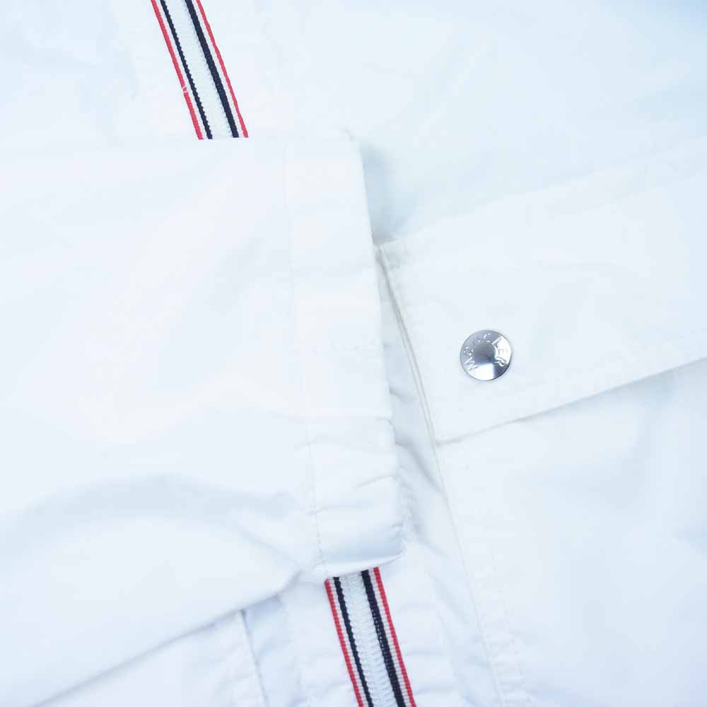 MONCLER モンクレール 510914102405 53558 MAXIMILIEN フーデッド ナイロン ジャケット ホワイト系 3【中古】