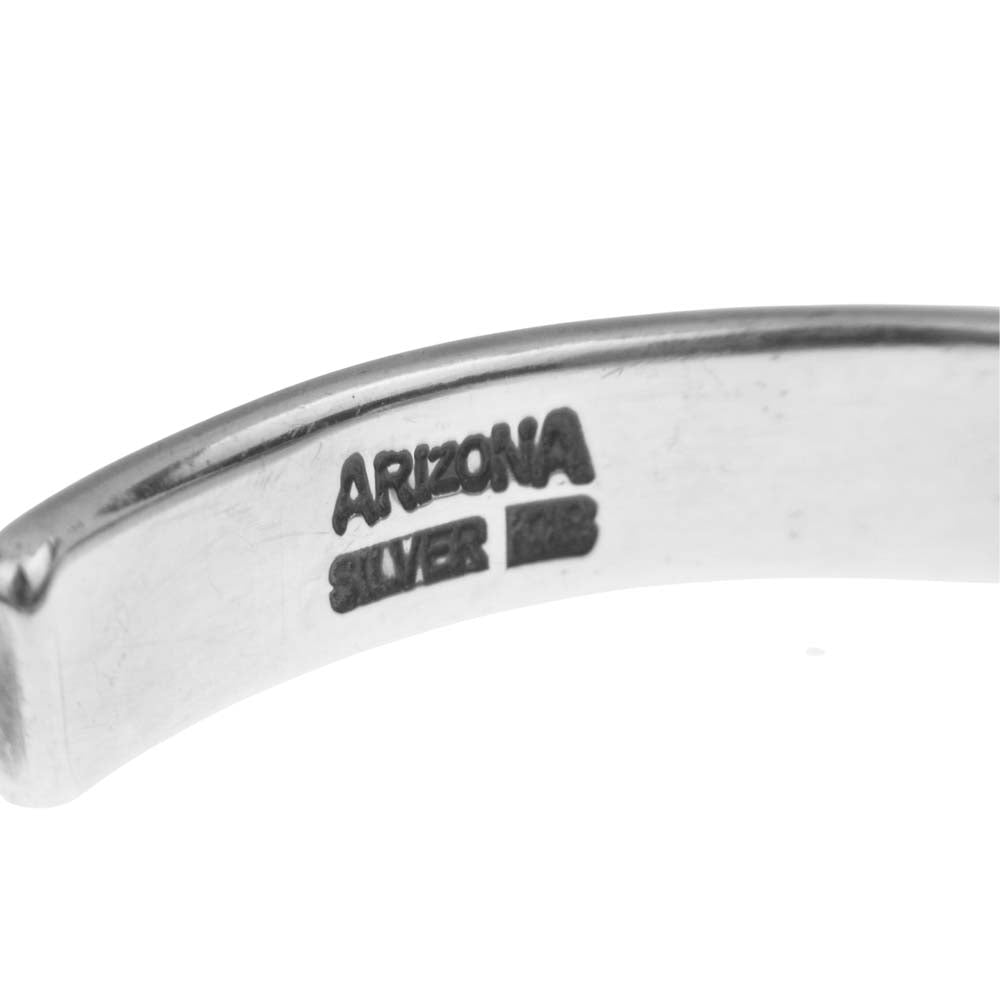 ARIZONA FREEDOM アリゾナフリーダム K18 太陽神 アラベスク バングル シルバー系【中古】