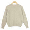 COMOLI コモリ 19AW Q03-06007 RAMS WOOL CREW NECK KNIT ラムズ ウール クルーネック ニット ベージュ系 2【中古】