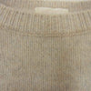 COMOLI コモリ 19AW Q03-06007 RAMS WOOL CREW NECK KNIT ラムズ ウール クルーネック ニット ベージュ系 2【中古】