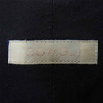 COMOLI コモリ 19AW Q03-02002 Band color shirt バンドカラー シャツ ブラック系 1【中古】