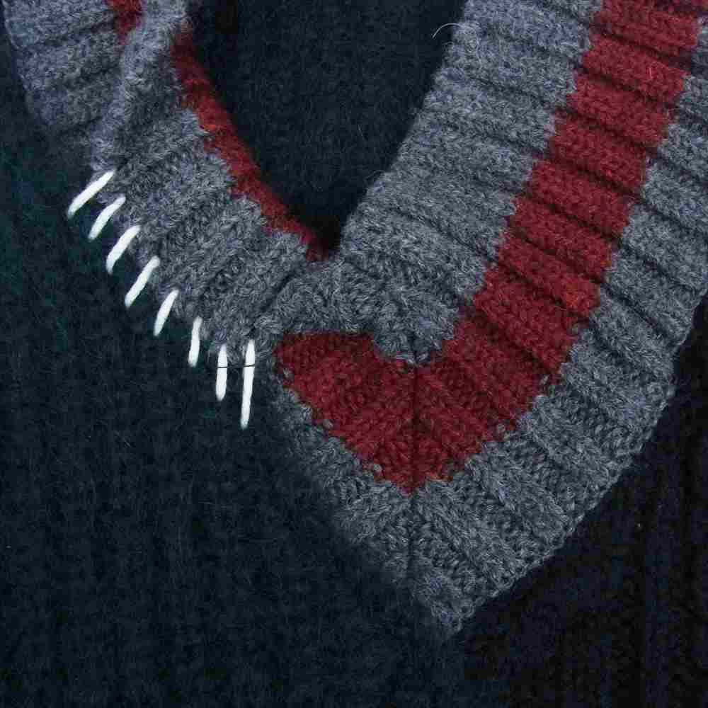 kolor カラー 20AW 20WCM-N01301 CRAZY PATTERN KNIT クレイジー パターン ニット ドッキングニット マルチカラー系 1【美品】【中古】