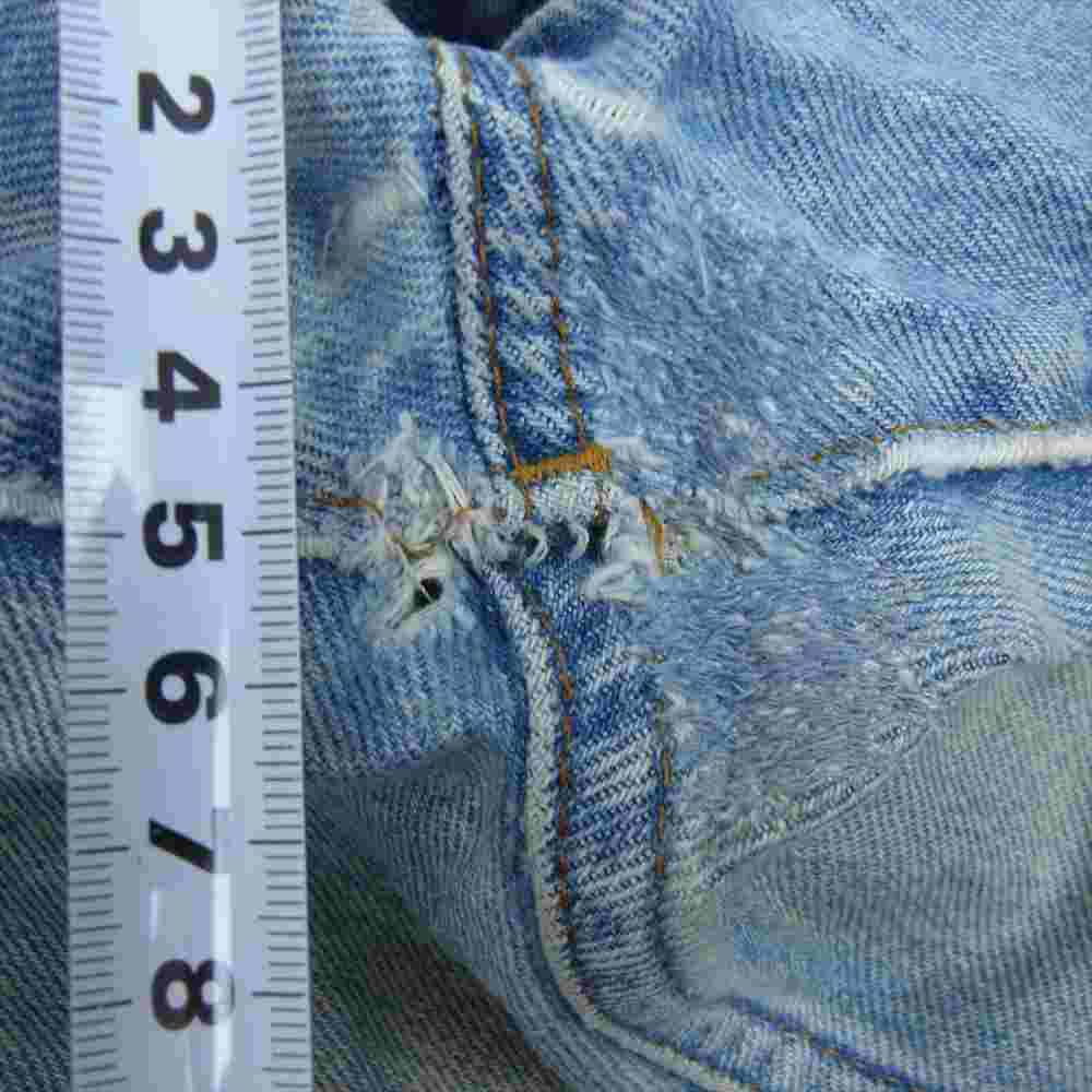 Levi's リーバイス オリジナル 501 RED LINE 赤耳 524刻印 インディゴブルー系【中古】