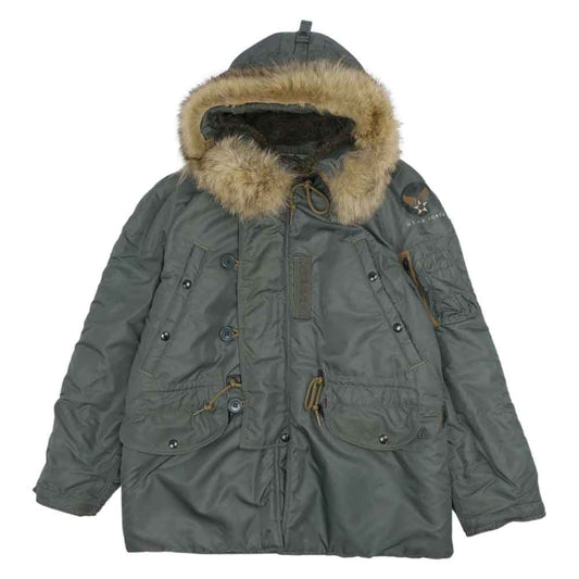 TOY'S McCOY トイズマッコイ TMJ7715 N-3B TEST SAMPLE テスト サンプル フライト カーキ系 S【中古】