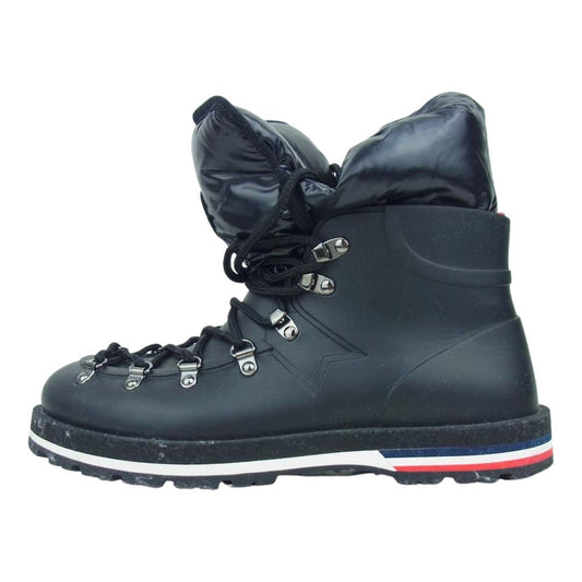 MONCLER モンクレール INAYA イナヤ リムーバブル インサート ラバー ブーツ ブラック系 38【中古】