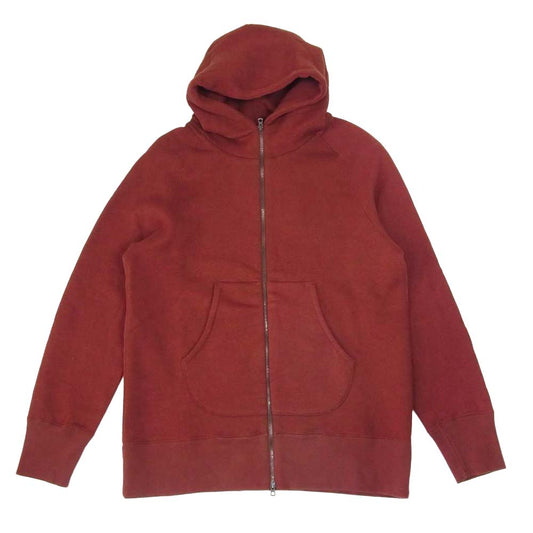 CURLY カーリー ジップアップ パーカー ブラウン系 3【中古】