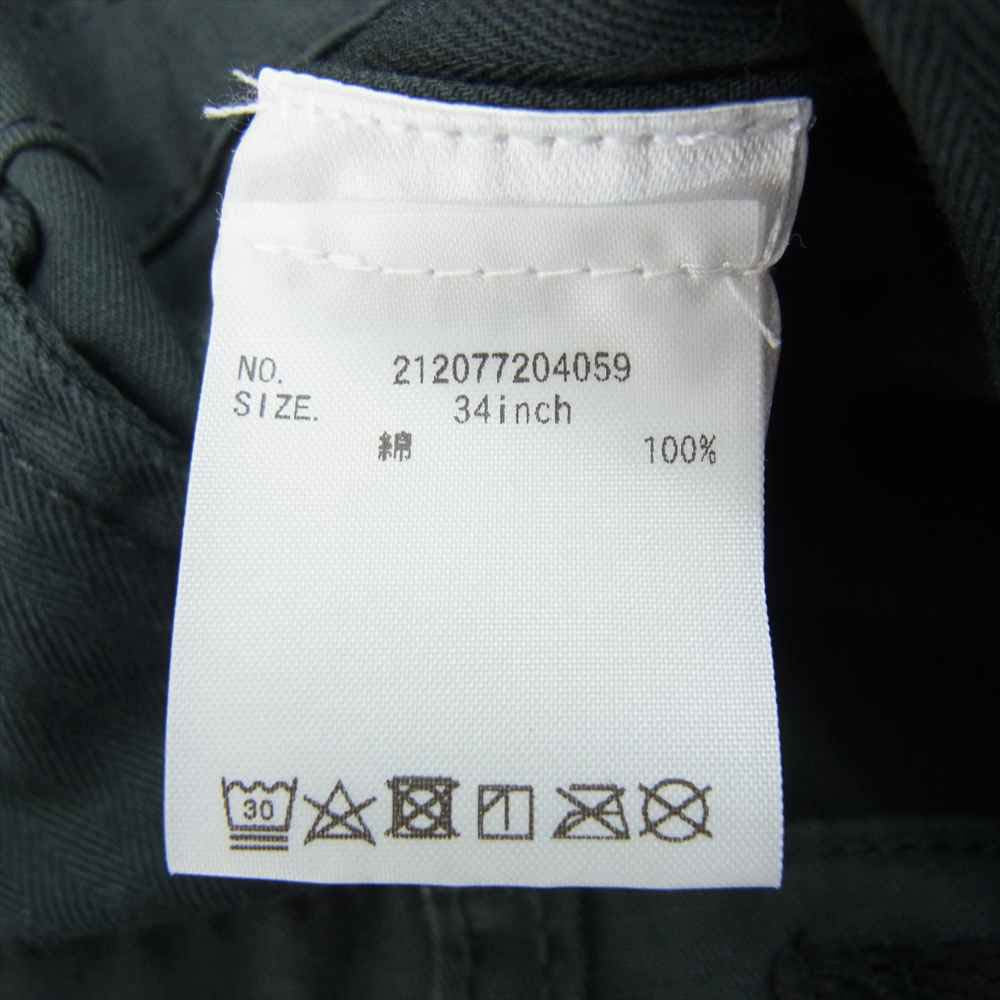 UNDEFEATED アンディフィーテッド 21AW 50050 OUTDOOR PANT アウトドア パンツ グレー系 34【極上美品】【中古】