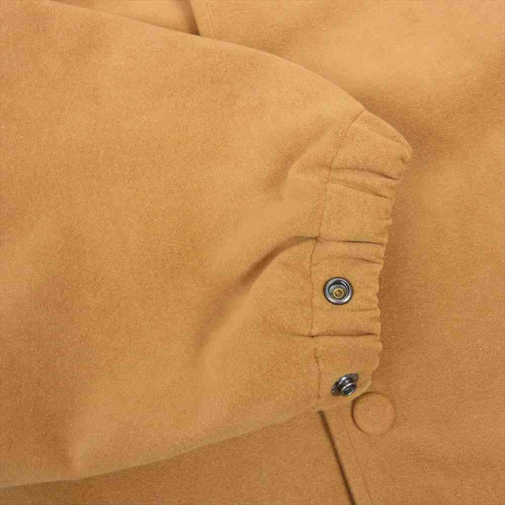 is-ness イズネス 30AWJK04-1 SYNTHETIC LEATHER COACHES JACKET コーチ ジャケット ベージュ系 M【美品】【中古】