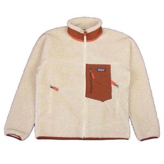 patagonia パタゴニア 20AW 23056 Classic Retro X Jacket クラシック レトロX フリース ジャケット オレンジ系 ベージュ系 M【美品】【中古】