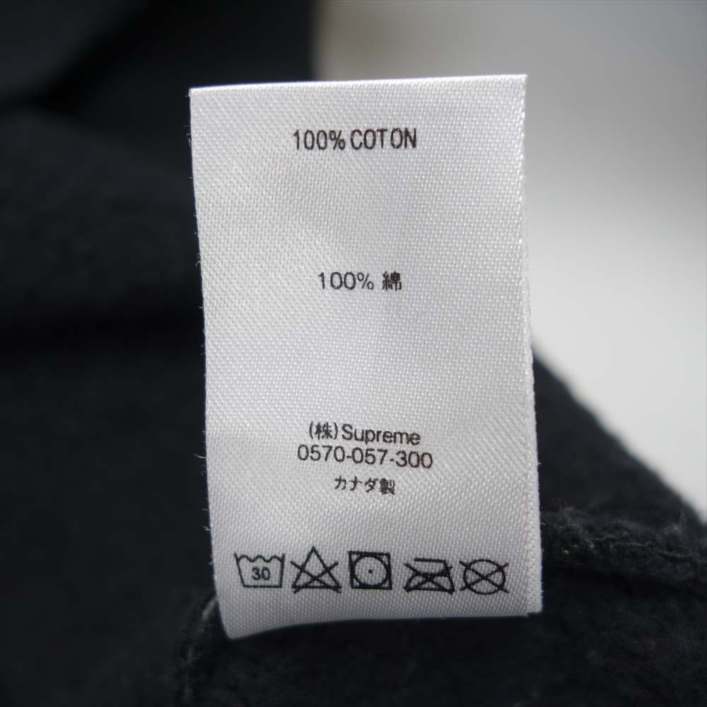 Supreme シュプリーム 18AW Side Arc Crewneck サイド アーチ ロゴ スウェット トレーナー ブラック系 M【中古】