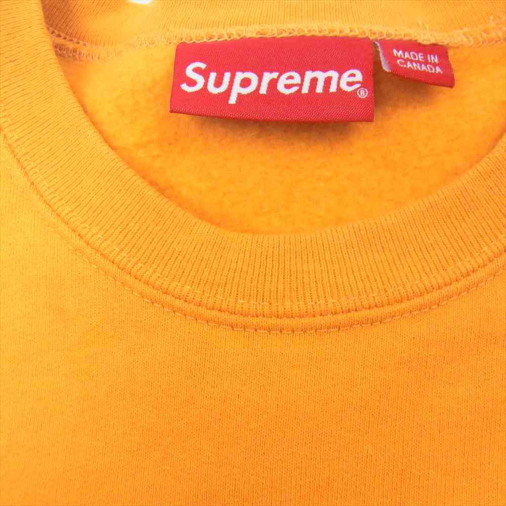 Supreme シュプリーム Fuck You Crewneck ファックユー クルーネック スウェット トレーナー オレンジ系 M【中古】