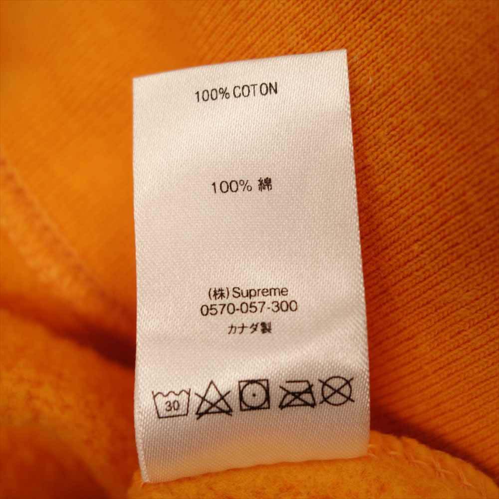 Supreme シュプリーム Fuck You Crewneck ファックユー クルーネック スウェット トレーナー オレンジ系 M【中古】