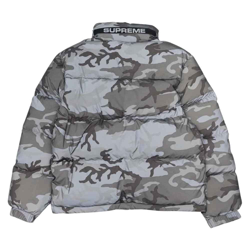 Supreme シュプリーム 18AW Reflective Camo Down Jacket リフレクティブ カモ ダウン ジャケット M【中古】
