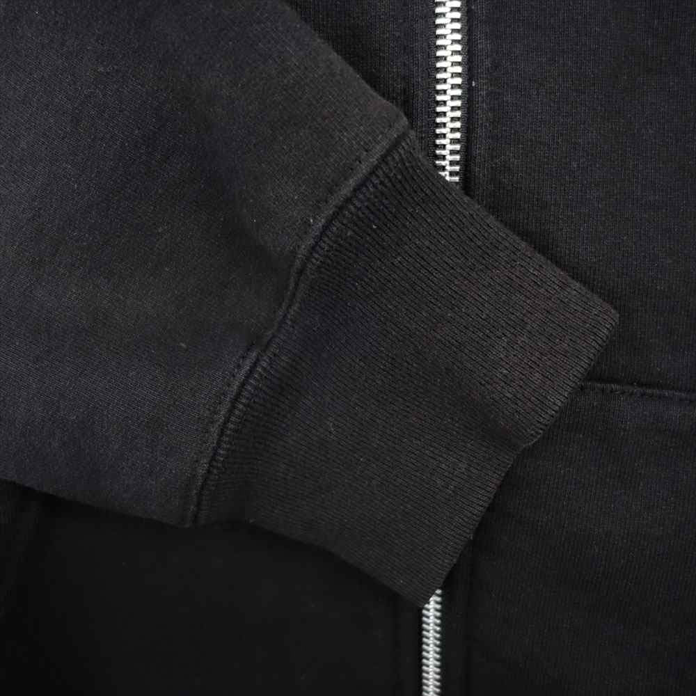 Supreme シュプリーム 15AW Sideline Hooded Track Zip Up サイドライン 袖ロゴ ジップアップ パーカー ブラック系 M【中古】