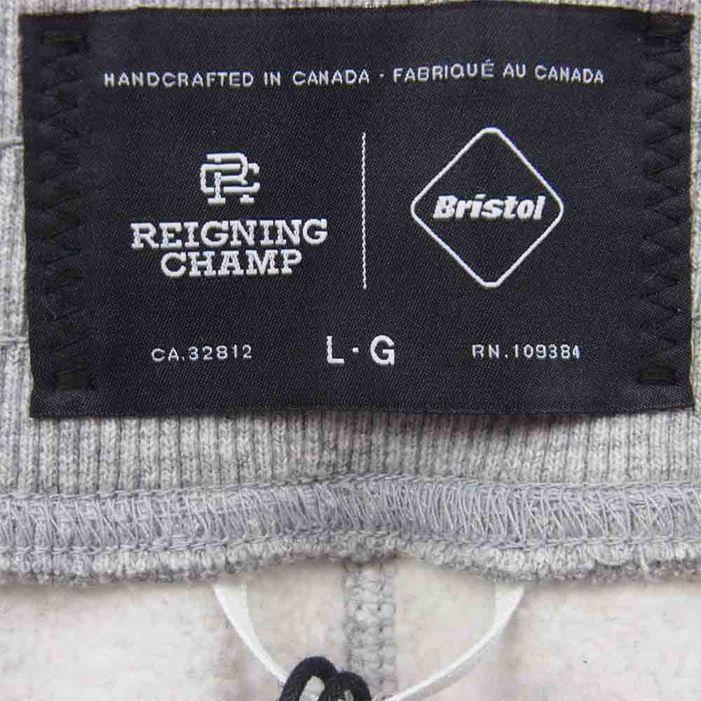 F.C.R.B. エフシーアールビー REIGNING CHAMP レイニングチャンプ 21AW FCRB-212129 TRAINING SWEAT トレーニング スウェット パンツ グレー系 L【新古品】【未使用】【中古】