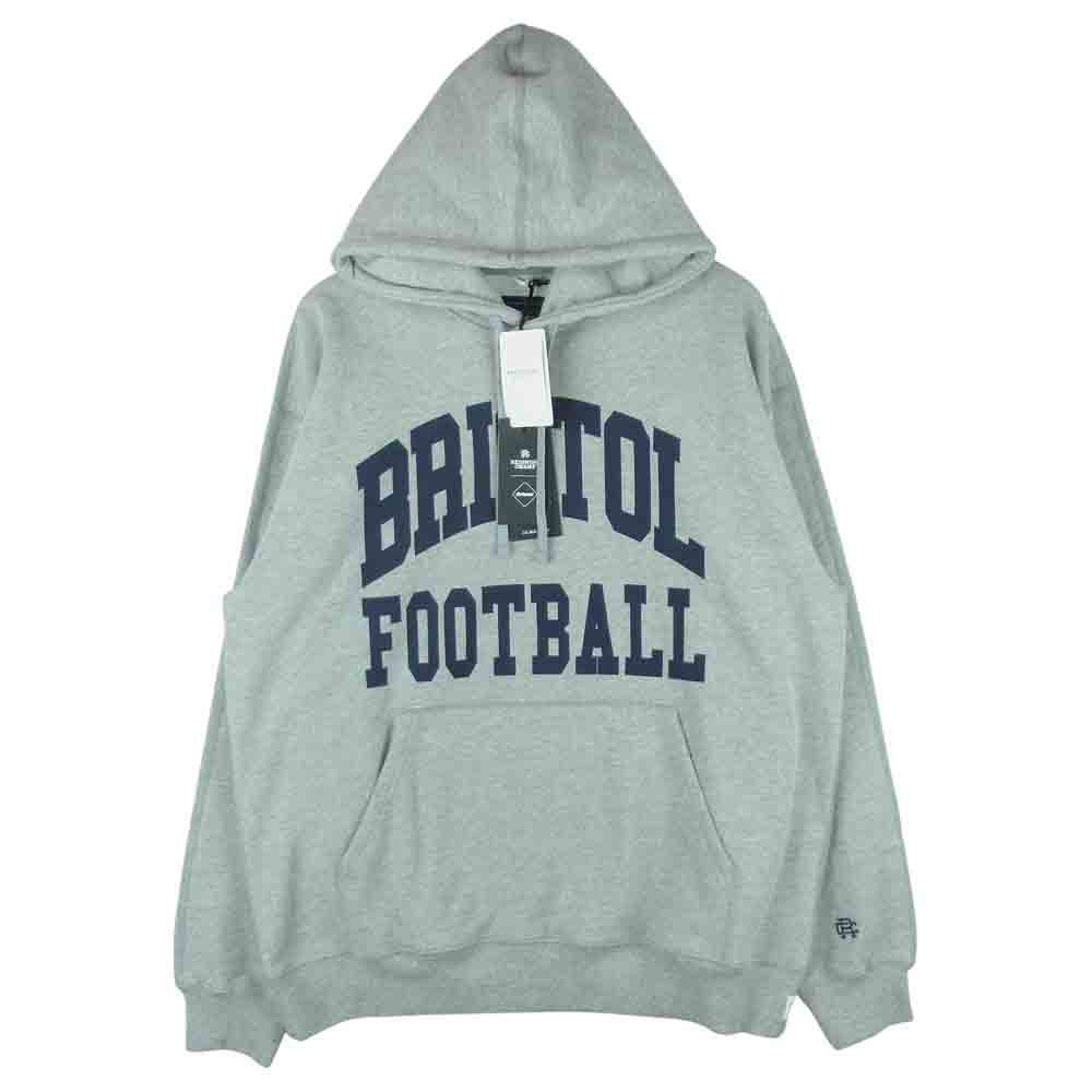 F.C.R.B. エフシーアールビー REIGNING CHAMP レイニングチャンプ 21AW FCRB-212127 TRAINING HOODIE トレーニング フーディ パーカー グレー系 L【新古品】【未使用】【中古】