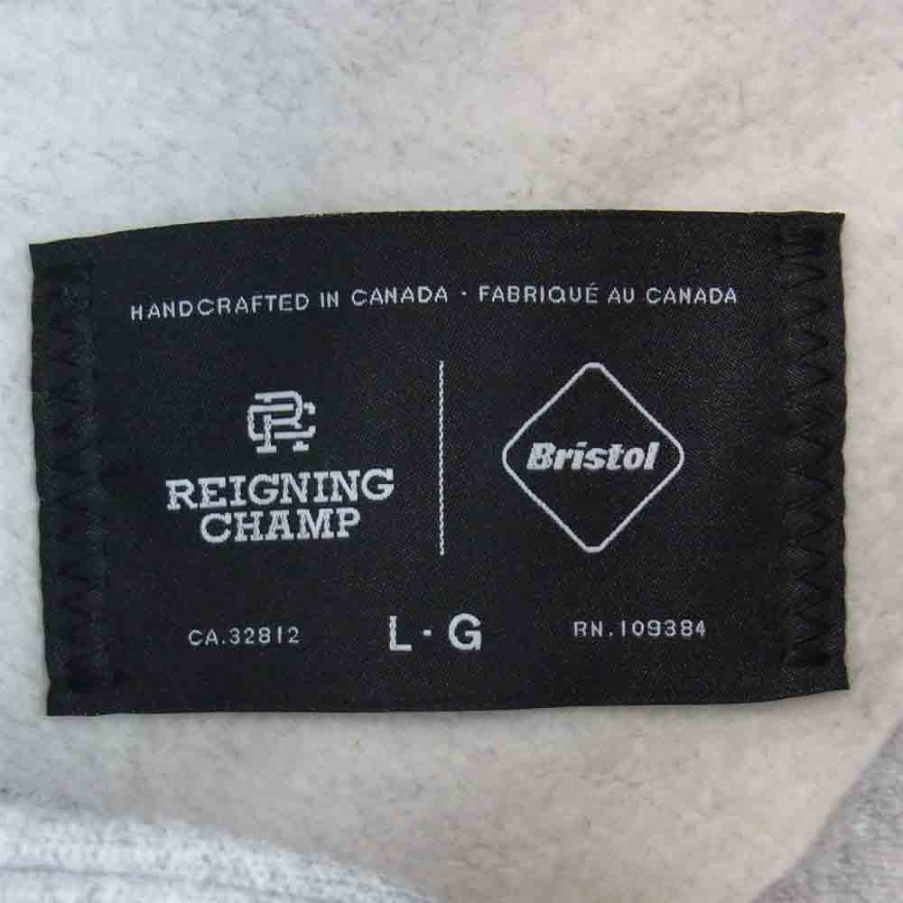F.C.R.B. エフシーアールビー REIGNING CHAMP レイニングチャンプ 21AW FCRB-212127 TRAINING HOODIE トレーニング フーディ パーカー グレー系 L【新古品】【未使用】【中古】