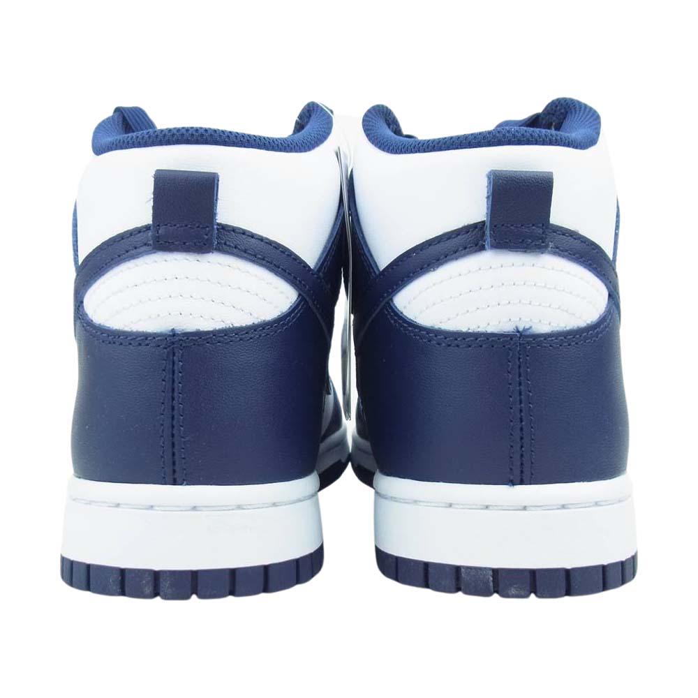 NIKE ナイキ DD1399-104 DUNK HI RETRO ダンク ハイ レトロ ダークネイビー系 ホワイト系 27.5【新古品】【未使用】【中古】