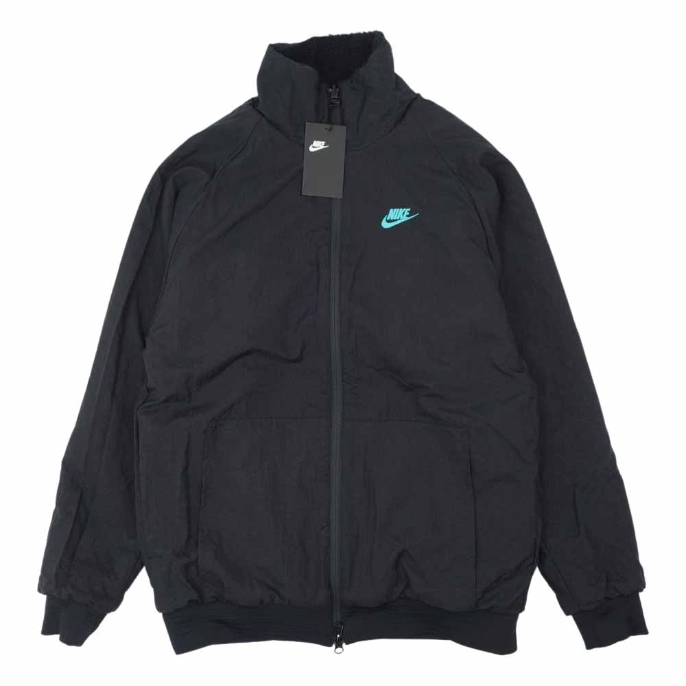 NIKE ナイキ BQ6546-013 atmos BIG SWOOSH BOA JACKET アトモス ビッグ スウッシュ ボア ジャケット ブラック系 M【新古品】【未使用】【中古】