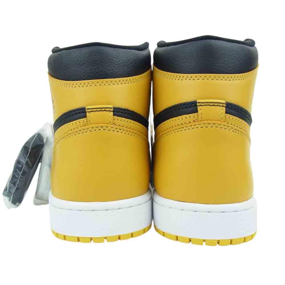 NIKE ナイキ 555088-701 AIR JORDAN 1 RETRO HIGH OG エアジョーダン 1 レトロ ハイ Pollen ブラック系 イエロー系 27.5【新古品】【未使用】【中古】