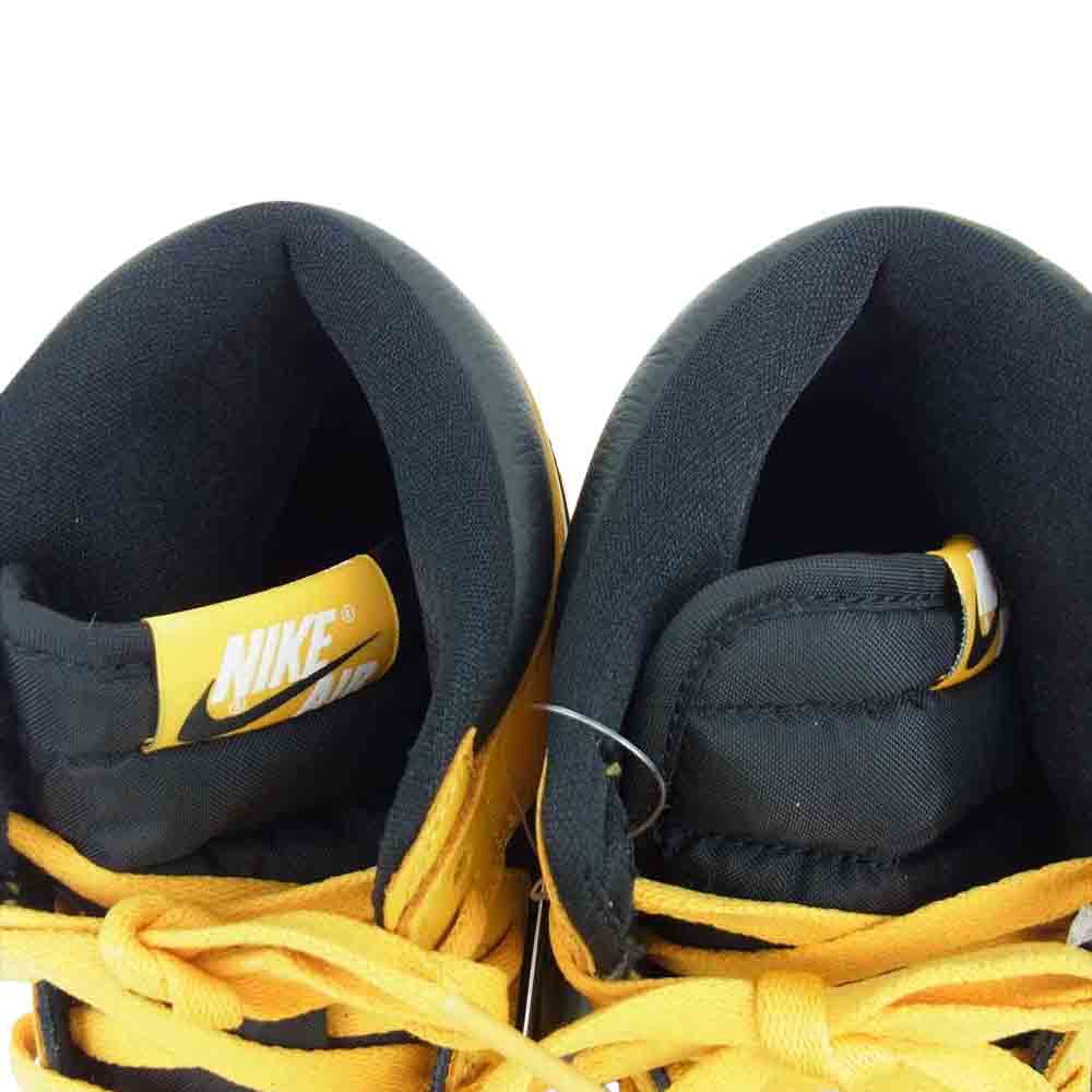 NIKE ナイキ 555088-701 AIR JORDAN 1 RETRO HIGH OG エアジョーダン 1 レトロ ハイ Pollen ブラック系 イエロー系 27.5【新古品】【未使用】【中古】