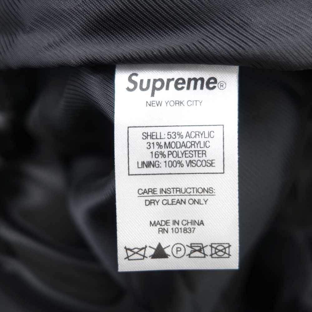 Supreme シュプリーム 21SS Bandana Faux Fur Bomber Jacket バンダナ ファー ジャケット ブラック系 M【美品】【中古】