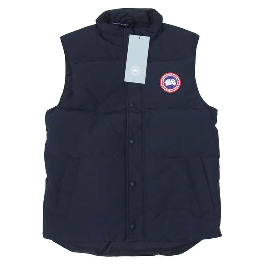 CANADA GOOSE カナダグース 4151M 国内正規品 GARSON VEST ギャルソン ダウン ベスト ネイビー系 M【極上美品】【中古】