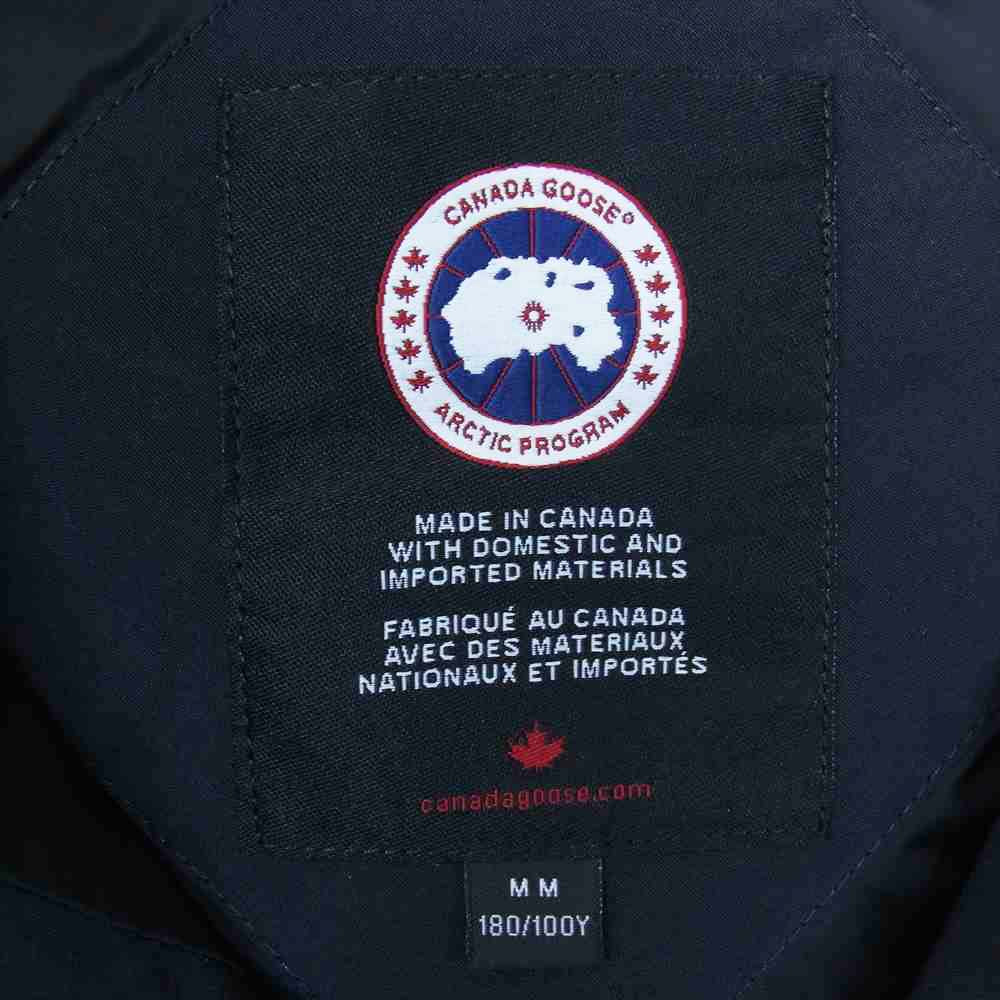CANADA GOOSE カナダグース 4151M 国内正規品 GARSON VEST ギャルソン ダウン ベスト ネイビー系 M【極上美品】【中古】
