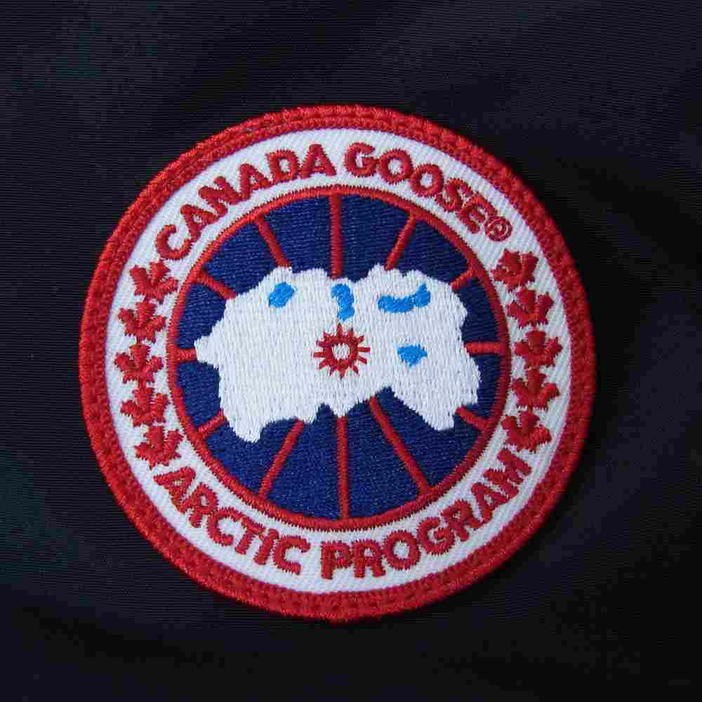 CANADA GOOSE カナダグース 4151M 国内正規品 GARSON VEST ギャルソン ダウン ベスト ネイビー系 M【極上美品】【中古】