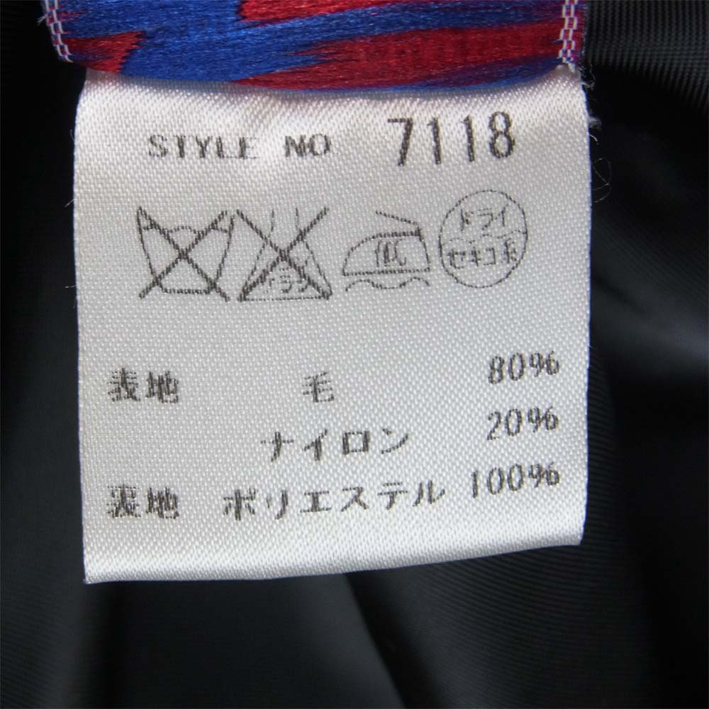 schott ショット 7118 P-COAT ピーコート ウール アメリカ製 ブラック系 38【中古】