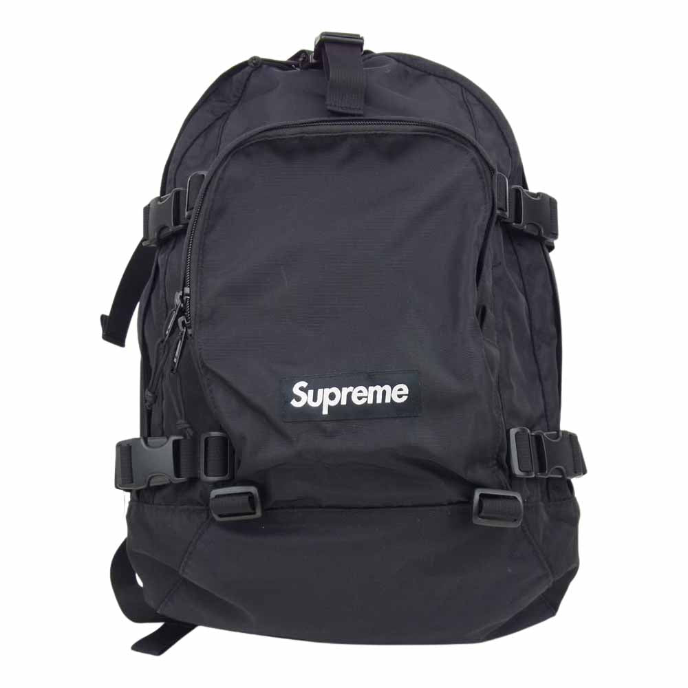 Supreme シュプリーム 19AW Backpack Cordura バックパック コーデュラ ブラック系【中古】