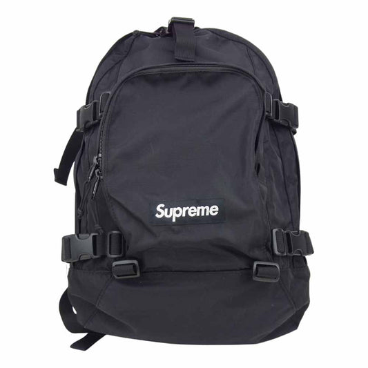 Supreme シュプリーム 19AW Backpack Cordura バックパック コーデュラ ブラック系【中古】