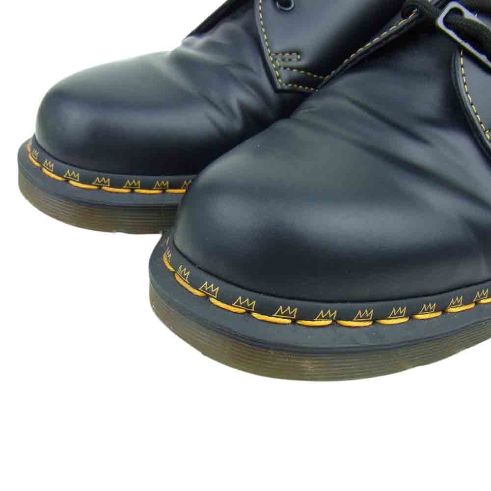 Dr.Martens ドクターマーチン 1461 Basquiat 3 Eye Shoe 27186001 バスキア 3ホール ダービー ブラック系 US M9, L10, EU 42【美品】【中古】