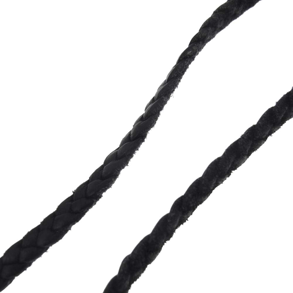 CHROME HEARTS クロムハーツ（原本無） CHクロス レザー ブレード ペンダント ネックレス シルバー系【中古】