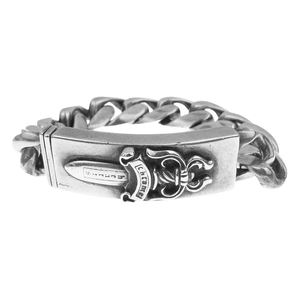 CHROME HEARTS クロムハーツ（原本無） ID DAGGER 11リンク ダガー ブレスレット シルバー系【中古】