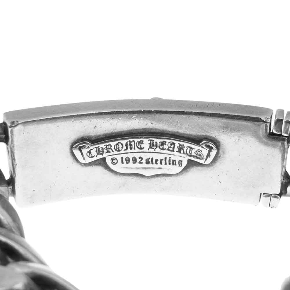 CHROME HEARTS クロムハーツ（原本無） ID DAGGER 11リンク ダガー ブレスレット シルバー系【中古】
