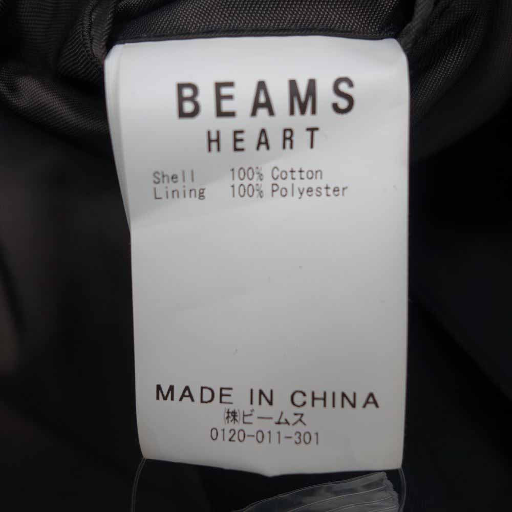 BEAMS ビームス HEART コットン ステンカラー コート M【中古】