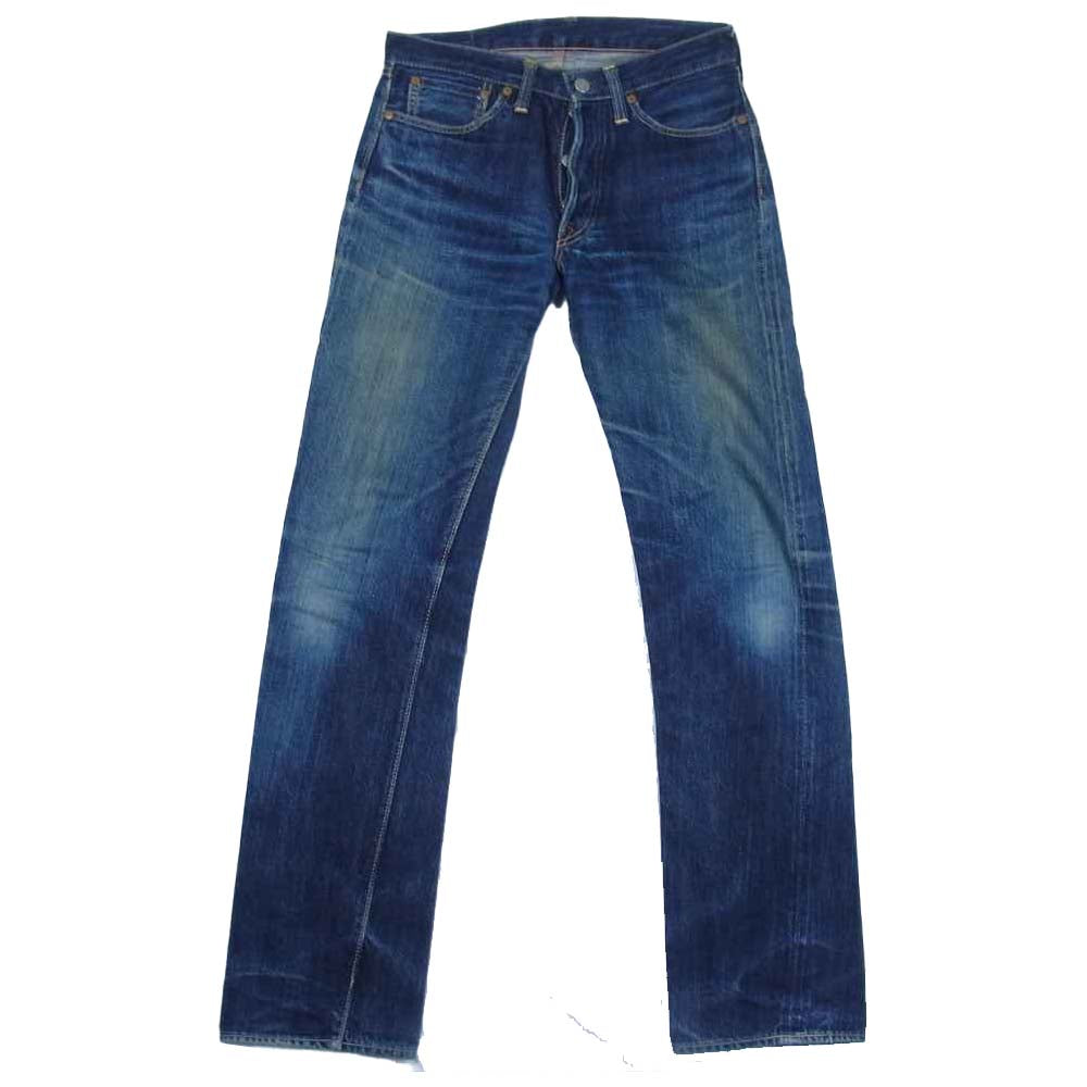 The REAL McCOY'S ザリアルマッコイズ JOE McCOY ジョーマッコイ 906 DENIM PANTS TIGHT STRAIGHT デニム ストレート パンツ インディゴブルー系 W27【中古】