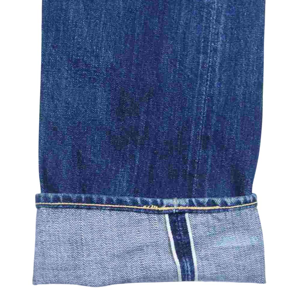 The REAL McCOY'S ザリアルマッコイズ JOE McCOY ジョーマッコイ 906 DENIM PANTS TIGHT STRAIGHT デニム ストレート パンツ インディゴブルー系 W27【中古】